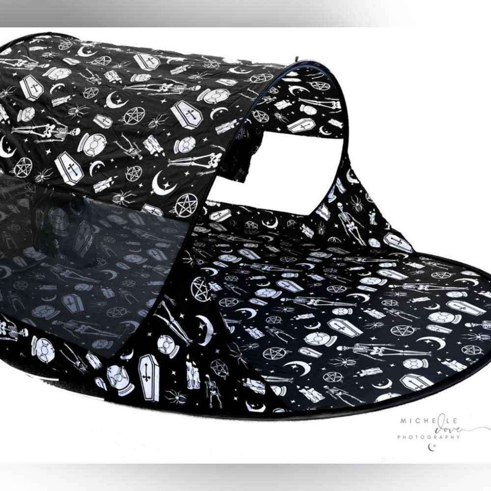 Embrace The Darkness Pop Up Canopy